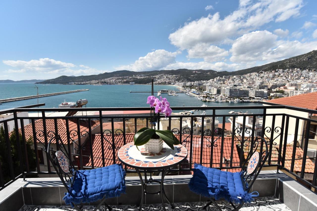 Апартаменты Golden Sea View - Old Town Кавала Экстерьер фото