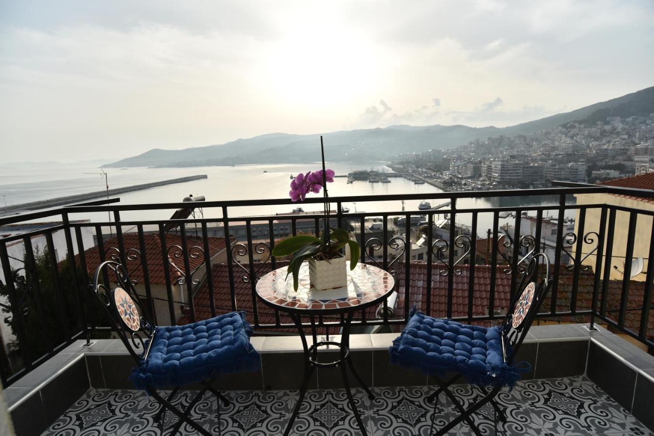 Апартаменты Golden Sea View - Old Town Кавала Экстерьер фото